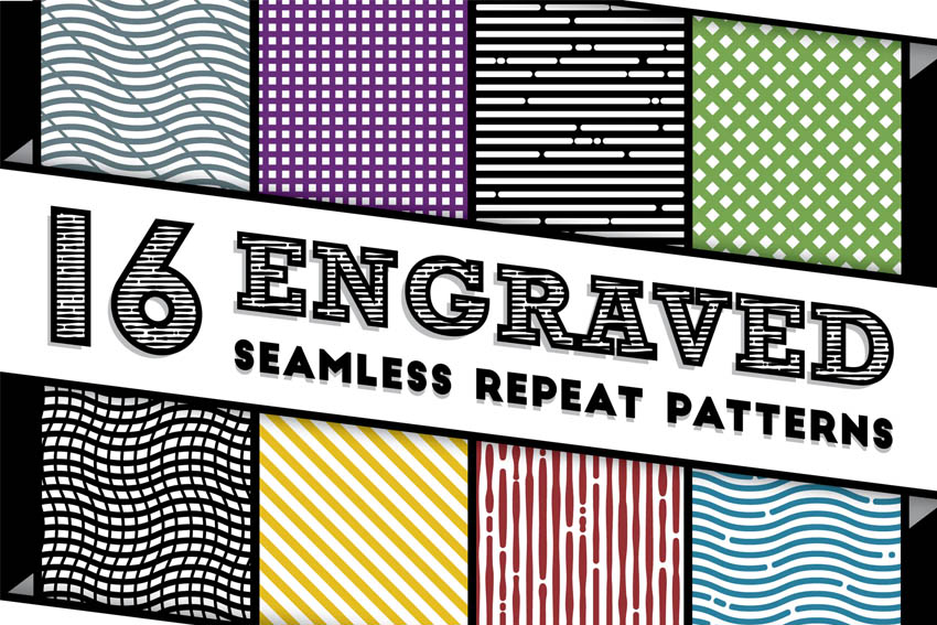Engraved Repeat Patterns 